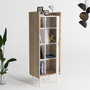 Hanah Home Lagomood Ruby Armario Multiusos Roble y Blanco